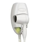 Conair Wall Mounted Hair Dryer with Night Light, 1600W, White